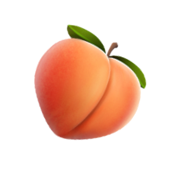 Emoji Peach